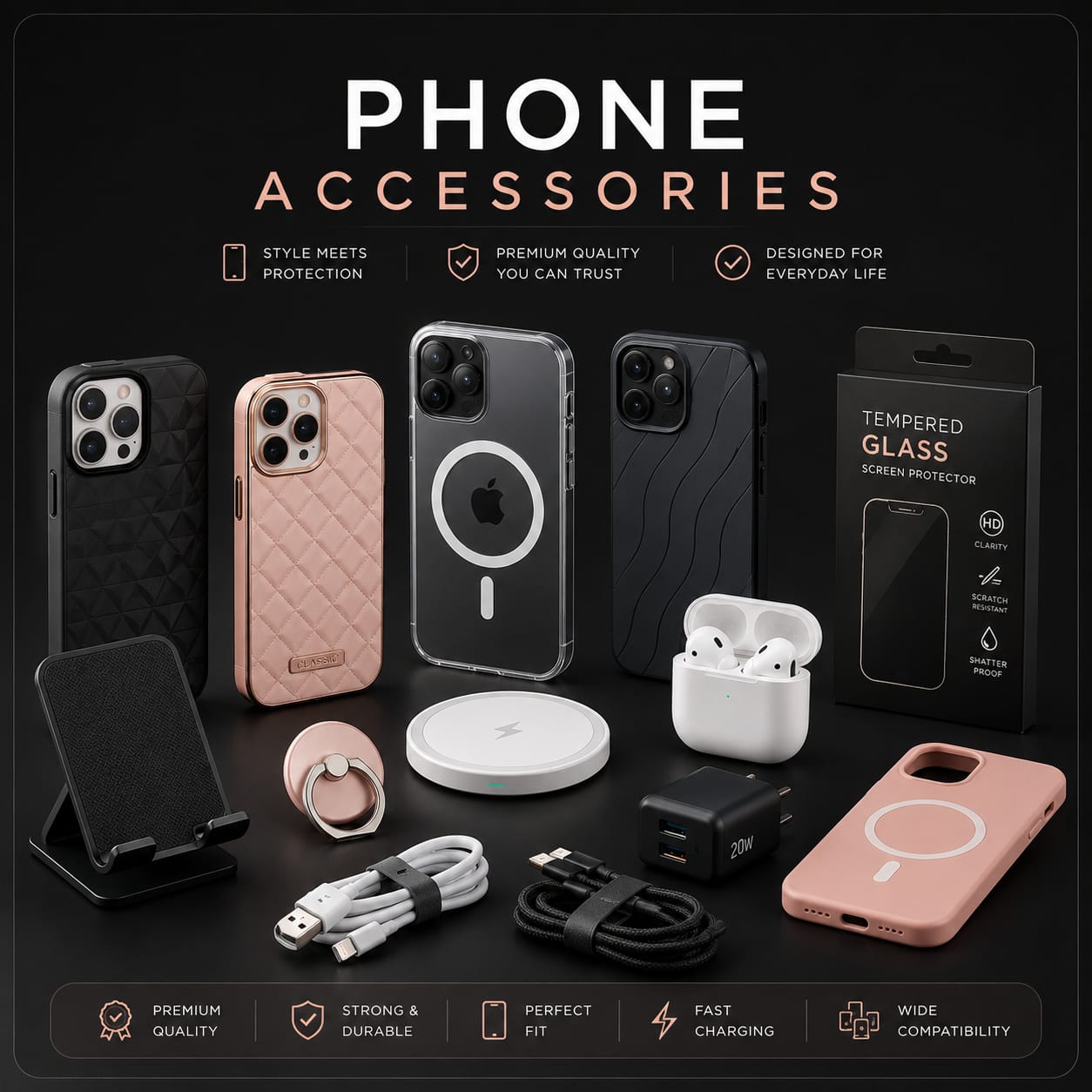 Phones accessories