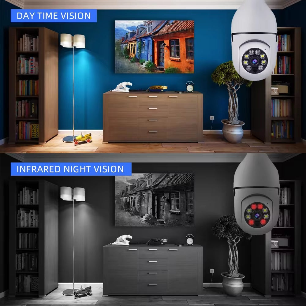 CCTV Security WIFI Light Bulb Camera
