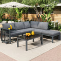 Outdoor Garden Terrace Lounge Sofa Set