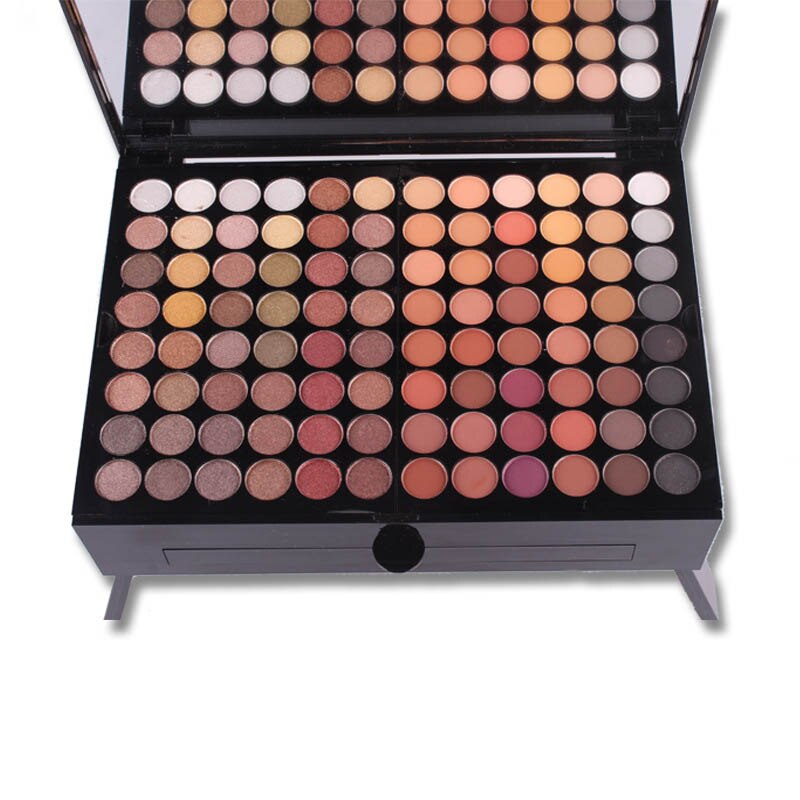 180 Farben Lidschatten Rouge Set Personalisierte Klavierförmige Make-up-Palette Box