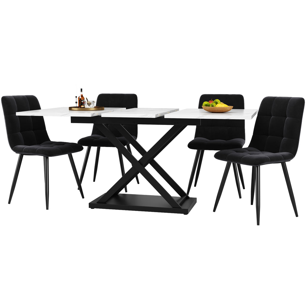 Dining Table With 4 Dining Chairs