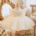 Winter Light Luxury Women's Flying Sleeves Birthday Dress