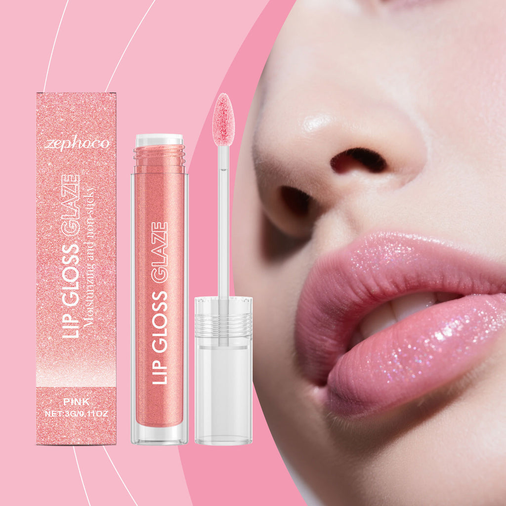 Moisturizing Fine Glitter Lip Gloss