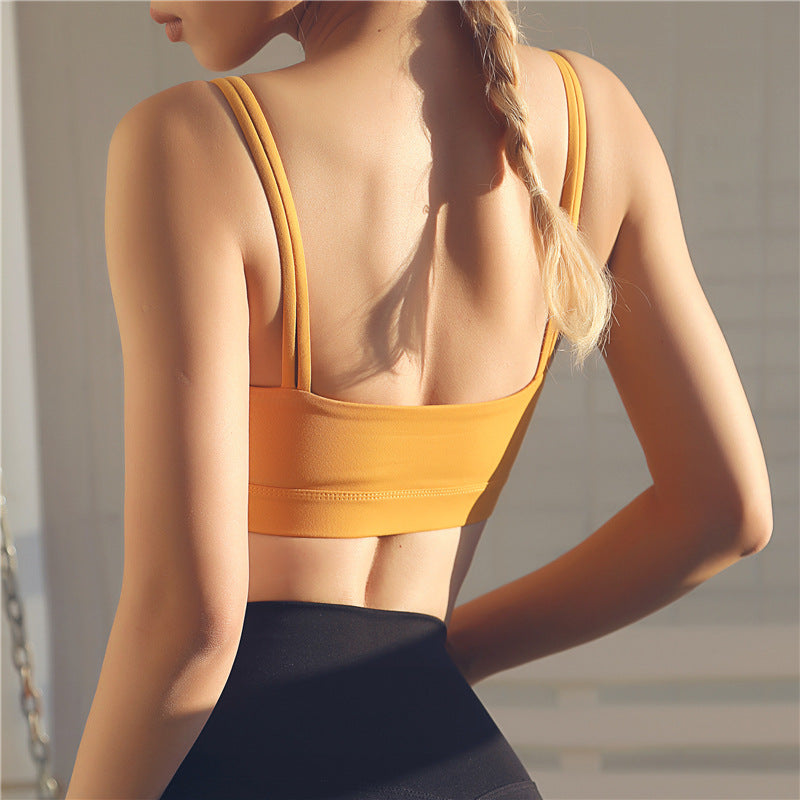 Shoulder Straps Small Sling Fitness Vest Beauty