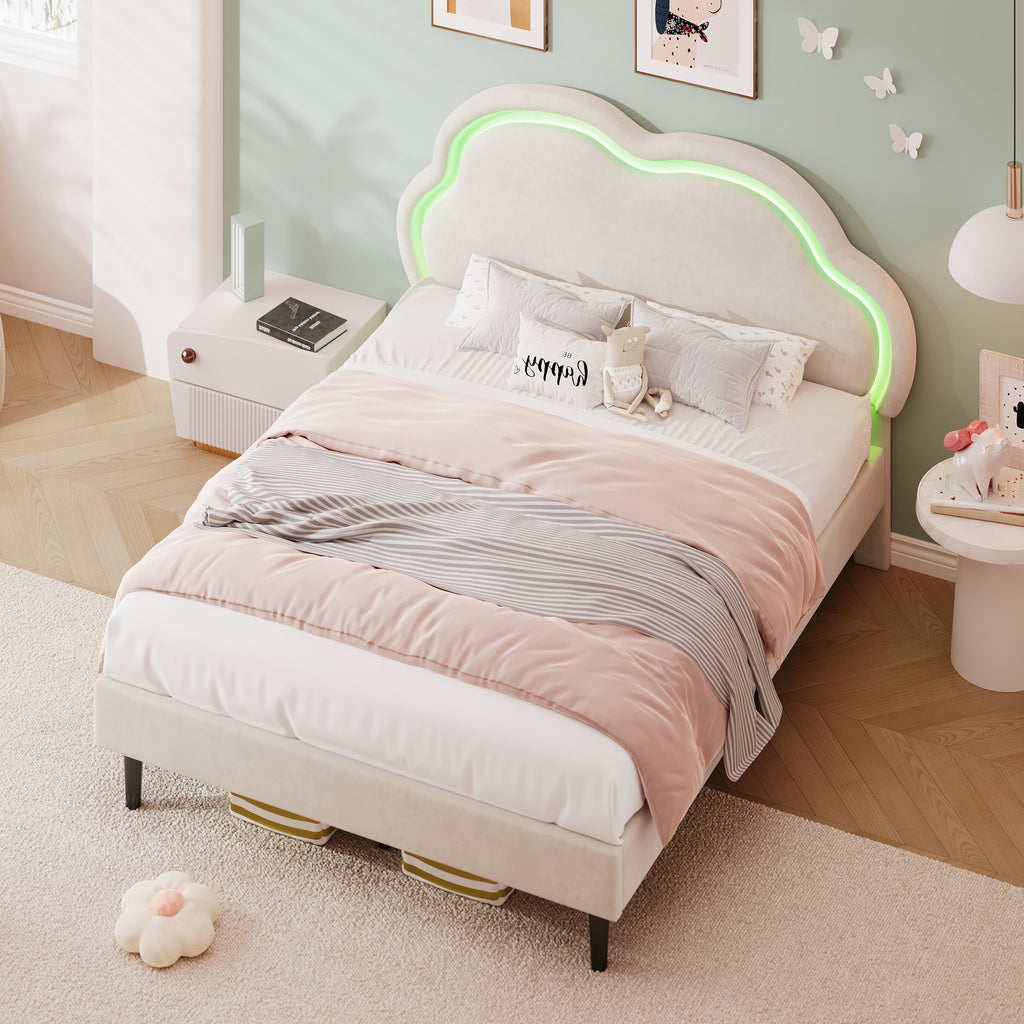4ft6 Double Upholstered Bed
