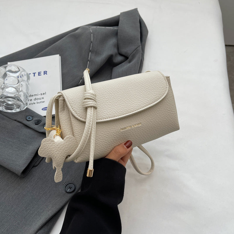 Soft Leather Small Shoulder Bag High Texture Niche Women