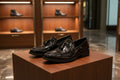 Casual Slip-on Pointed British Style Small Leather Shoes