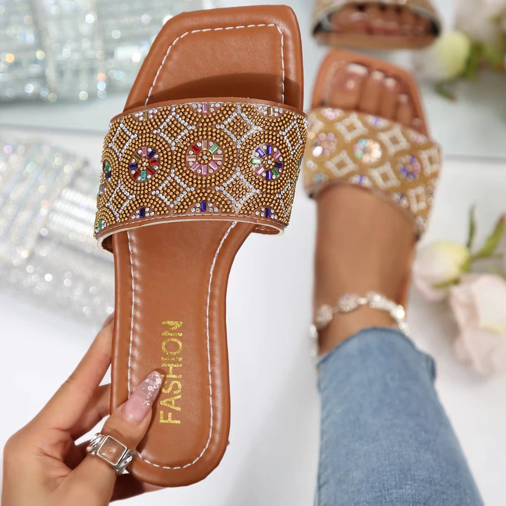 Summer New Women's Flat Slippers