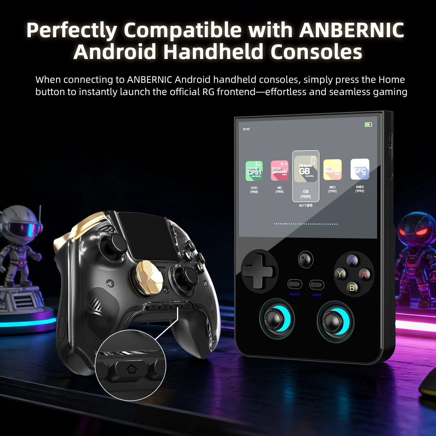 RG G01 Wireless Gaming controller