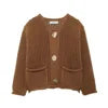 Autumn and Winter Knitted Sweater Jacket