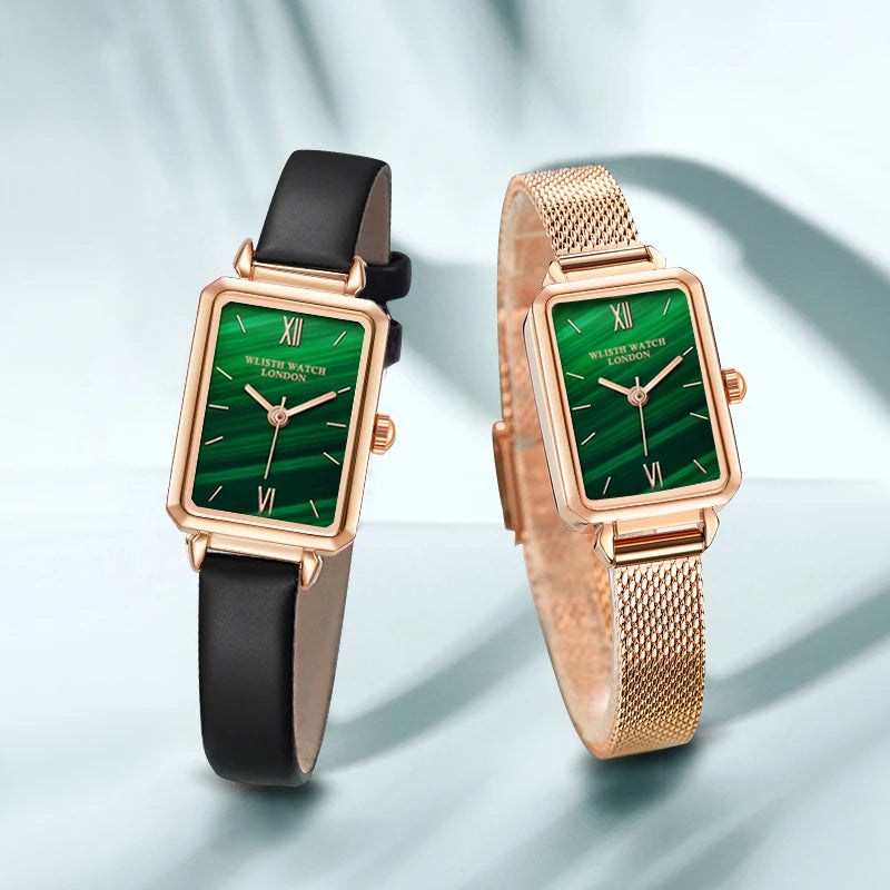 Advanced Retro Small square Plate Waterproof Watch