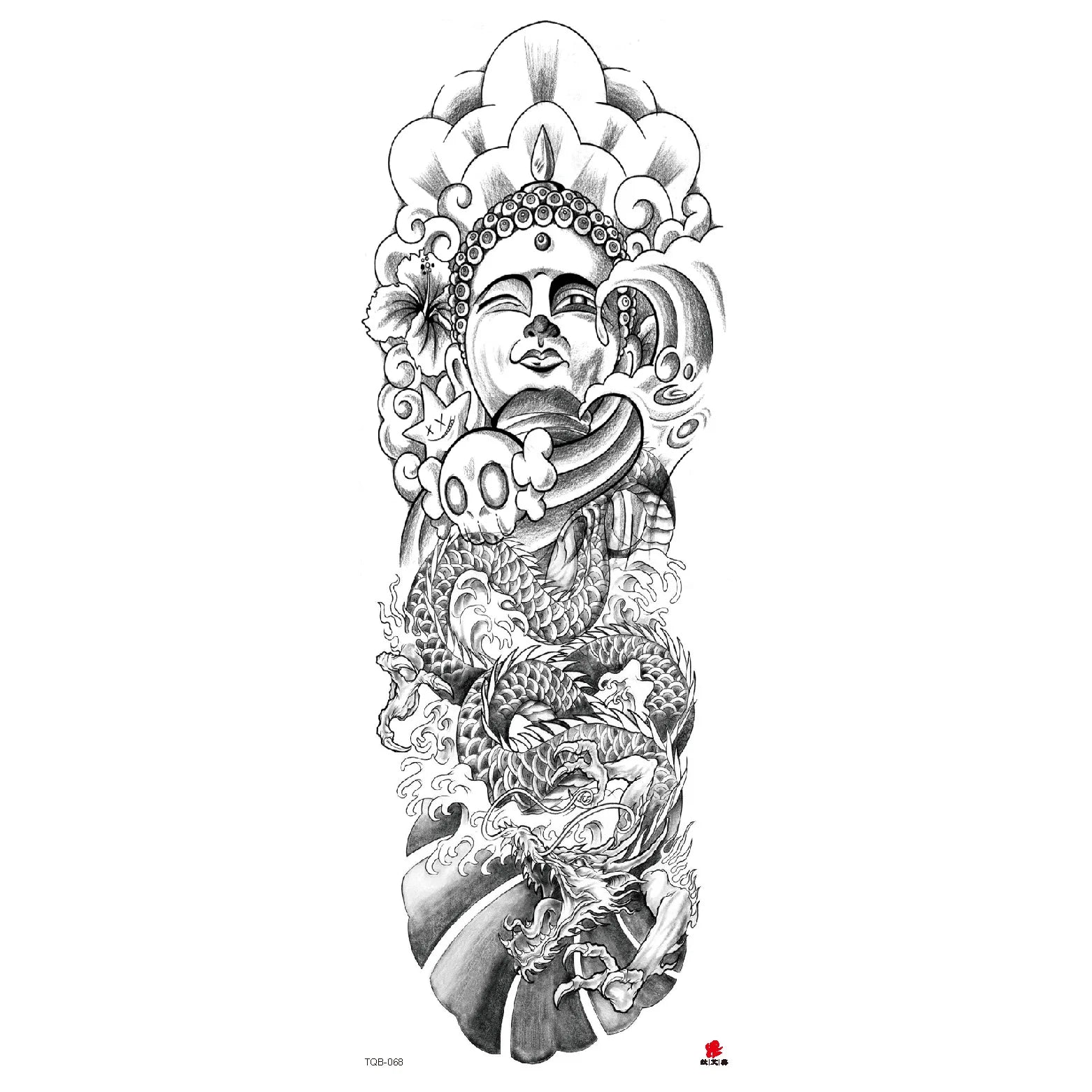 Wholesale& Custom Full Arm Temporary Sleeve Tattoos