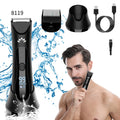 Men's Rechargeable Waterproof Cordless Trimmer