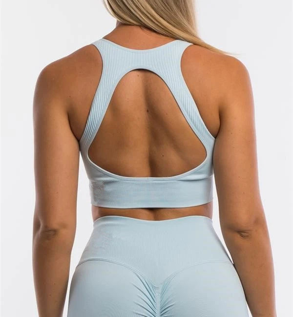Women Yoga Set Gym Wear 2-PCS