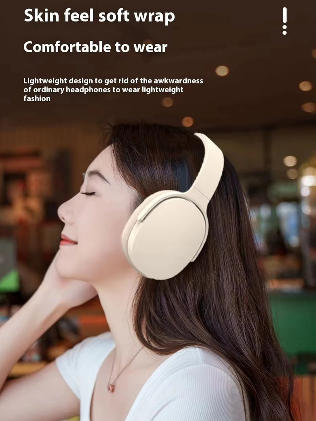 Foldable Wireless BT Stereo Headphone