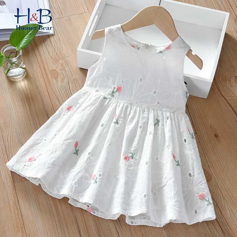 Humor Bear Girls Sleeveless  New  Cute dress