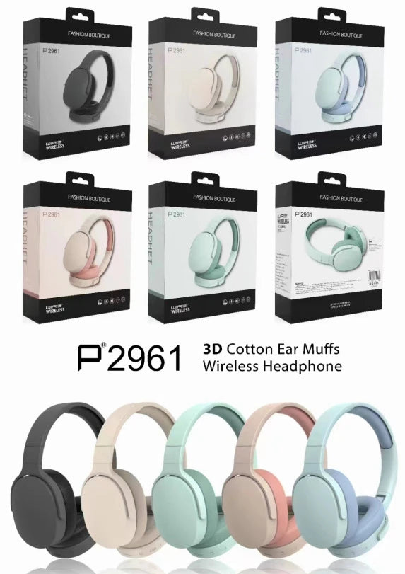 Foldable Wireless BT Stereo Headphone