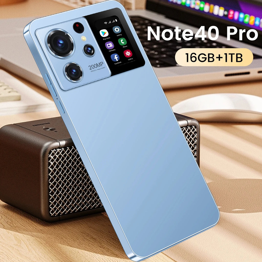 Note40pro mobil 5G folding original mobile phone LCD
