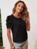 S-XL Short Sleeve Round Neck Women