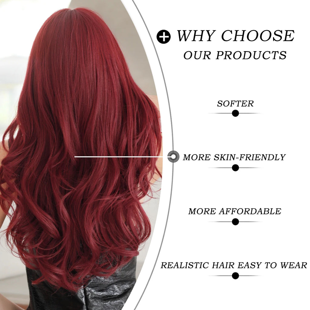 Red Lace Frontal Wigs