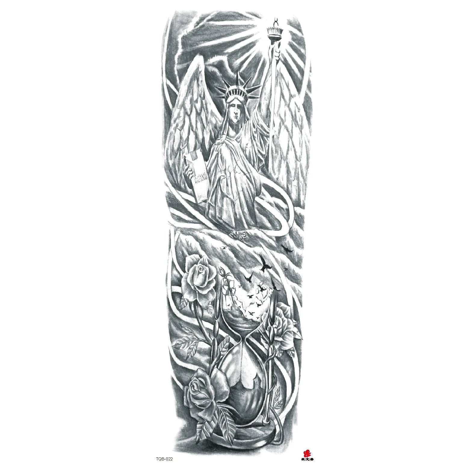 Wholesale& Custom Full Arm Temporary Sleeve Tattoos