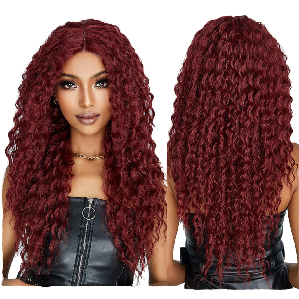 16 Inch Black Brown Shoulder Length Straight Adjustable Wig