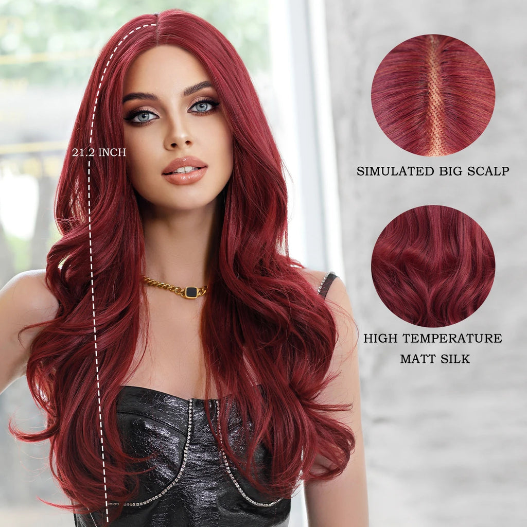 Red Lace Frontal Wigs