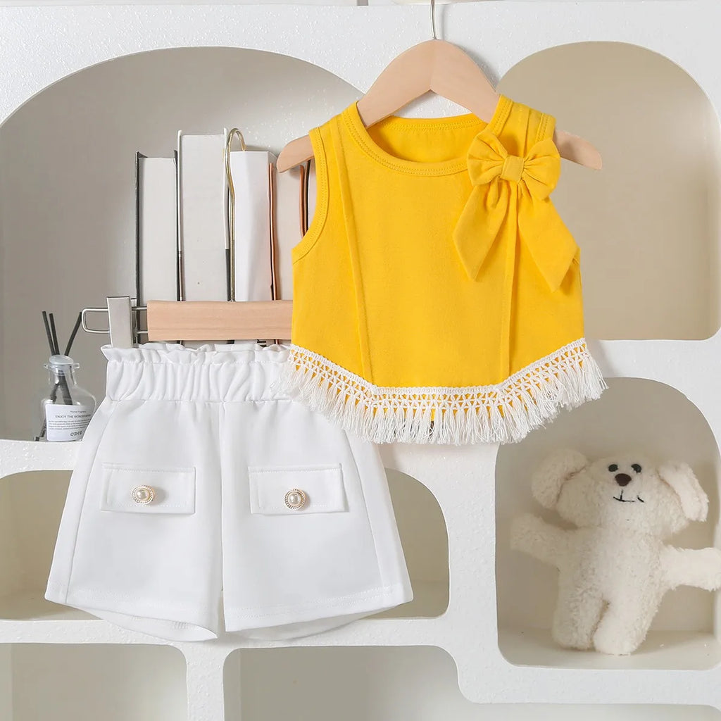 2026 New Girls' Cotton Outfit