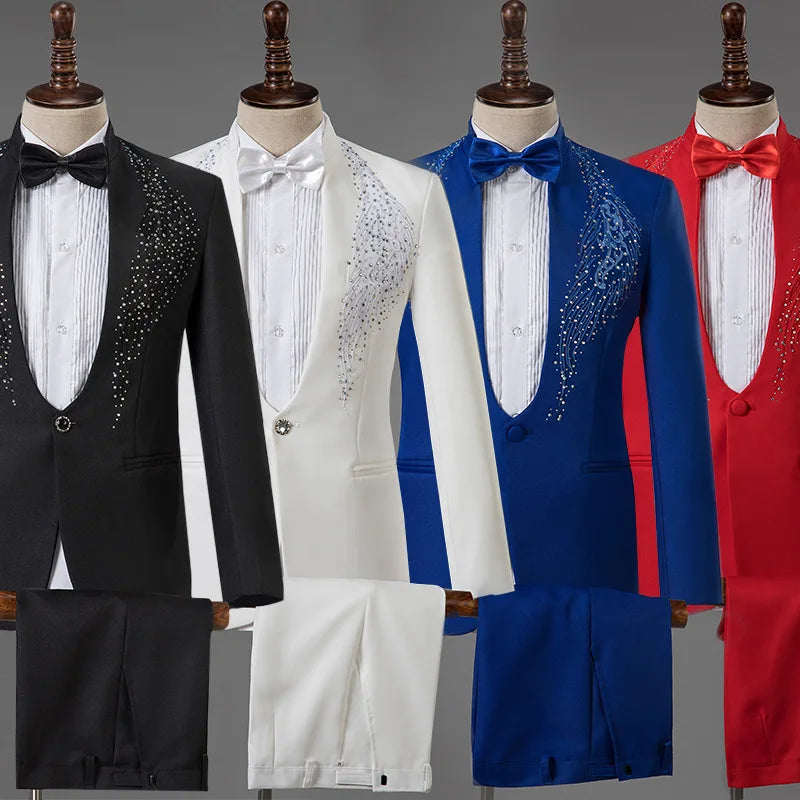 S-2XL Men's Performance Suit