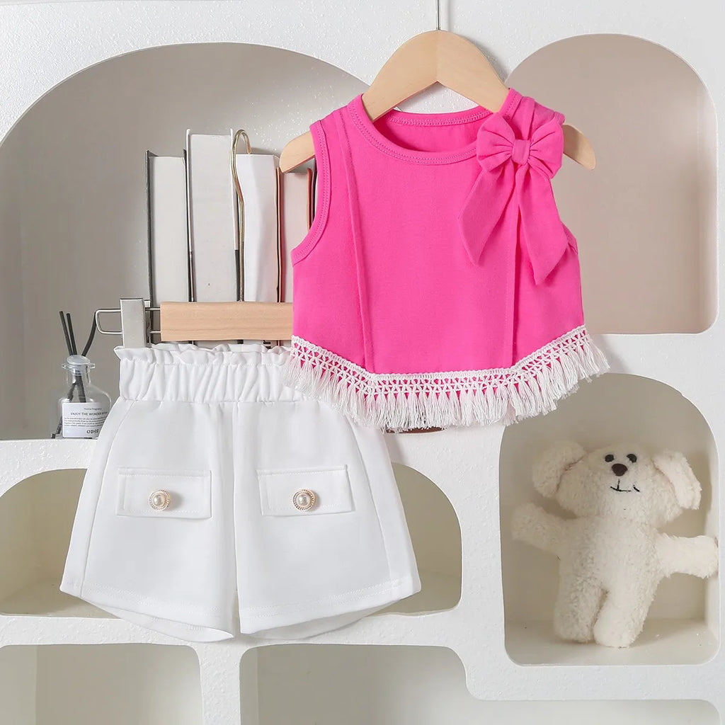 2026 New Girls' Cotton Outfit