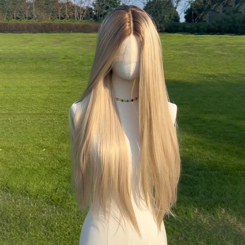 European American Fashion T-shaped Lace wigs