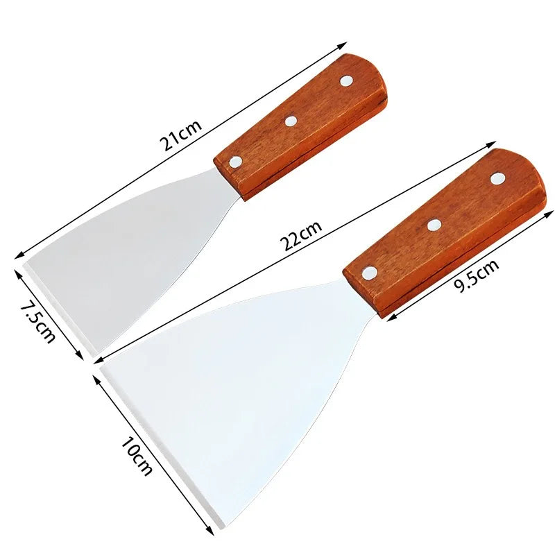 Stainless Steel Griddle Spatula & Scraper