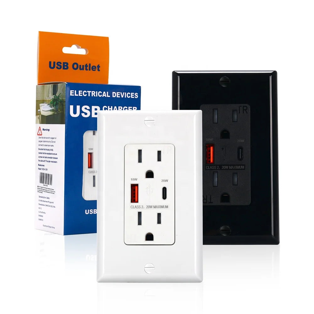 Wall Socket with Fast Charger