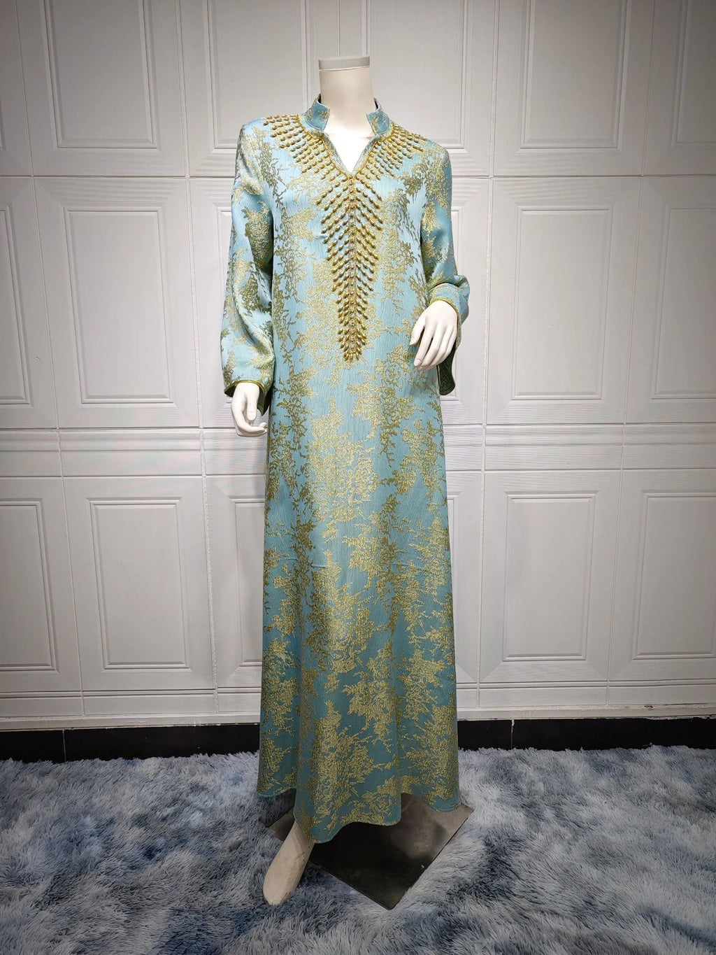 R-369 New Elegant Modest Eid Dress for Wome