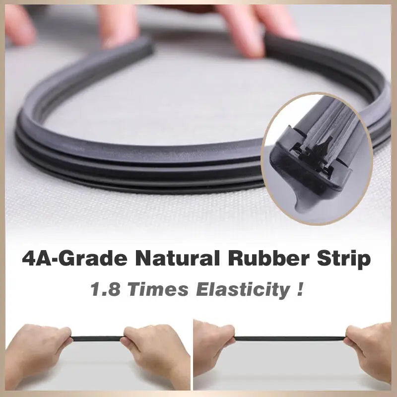 Front wiper for clean car mirror