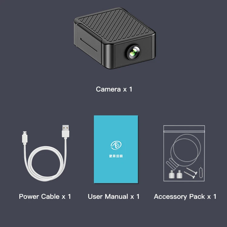 Mini Camera with 1080P HD Video