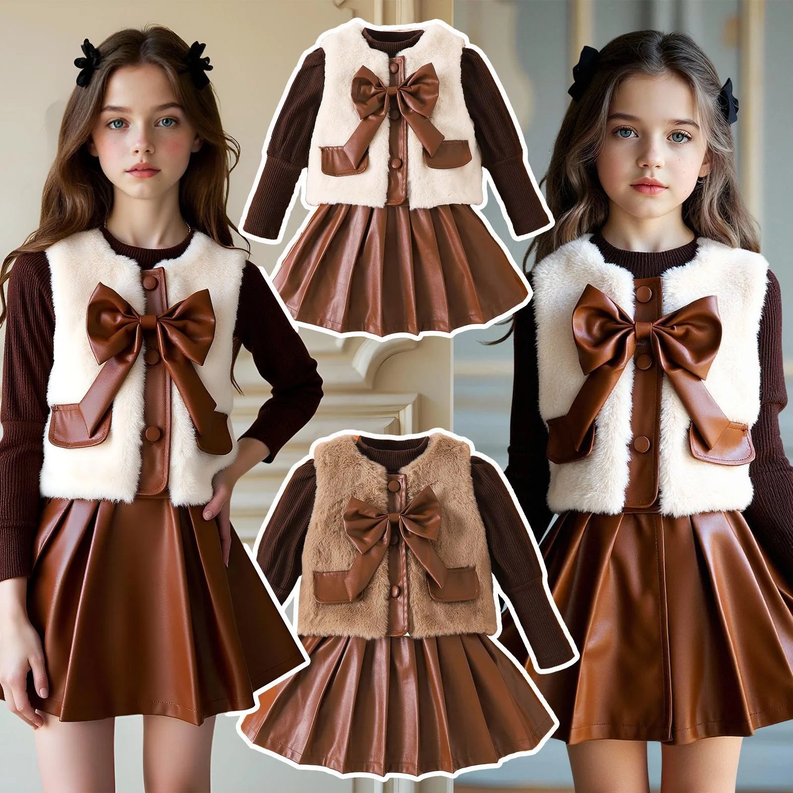 Winter Clothing,Girl Outfit Sets