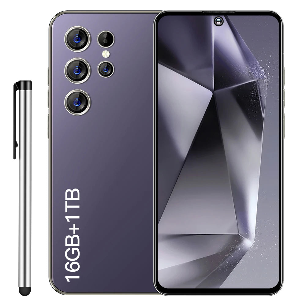Hot Selling S25 Ultra Original 6.7 Inch 16GB+512GB 256GB