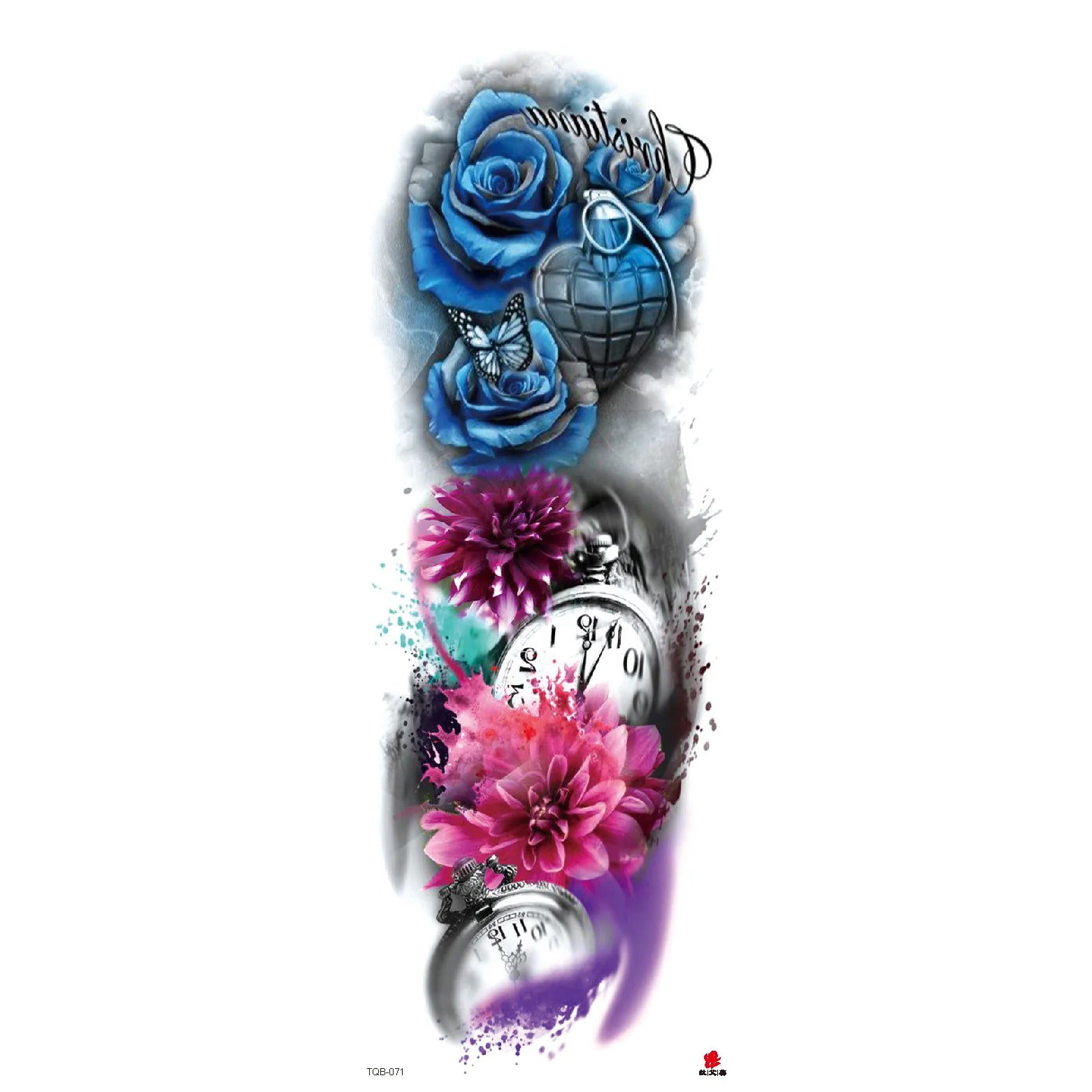 Wholesale& Custom Full Arm Temporary Sleeve Tattoos
