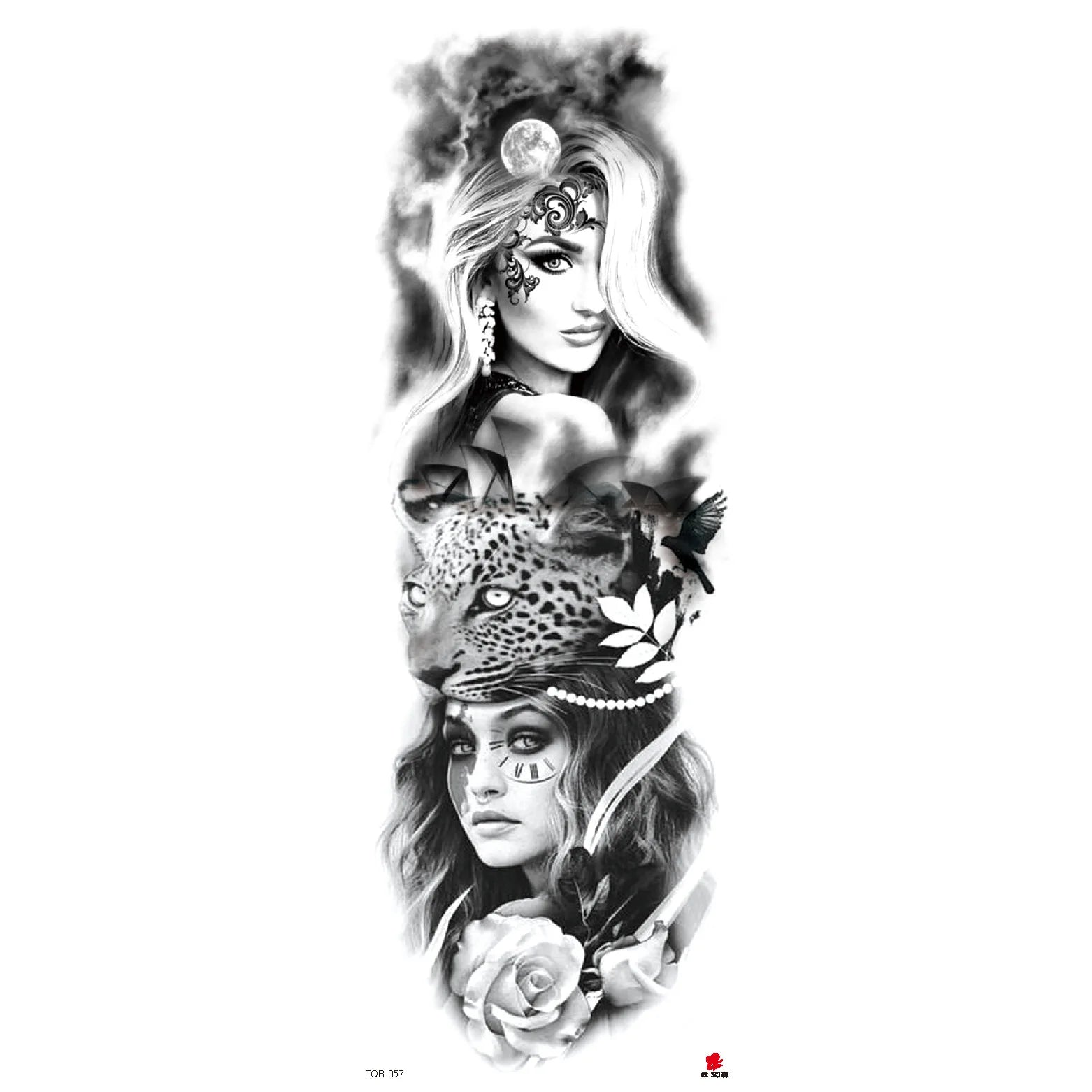 Wholesale& Custom Full Arm Temporary Sleeve Tattoos