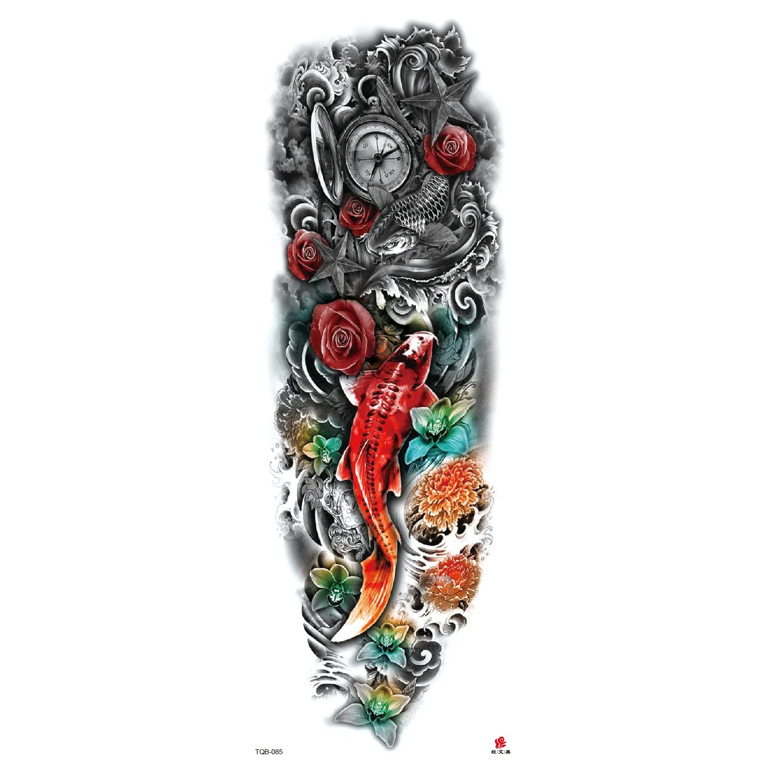 Wholesale& Custom Full Arm Temporary Sleeve Tattoos