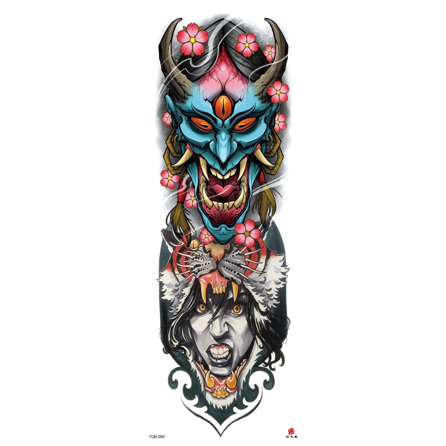 Wholesale& Custom Full Arm Temporary Sleeve Tattoos