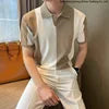 Men's Summer Youth Shirt for Student Handsome Slim Men's