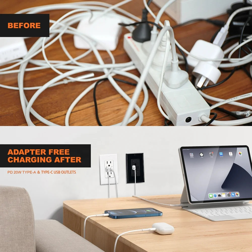 Wall Socket with Fast Charger