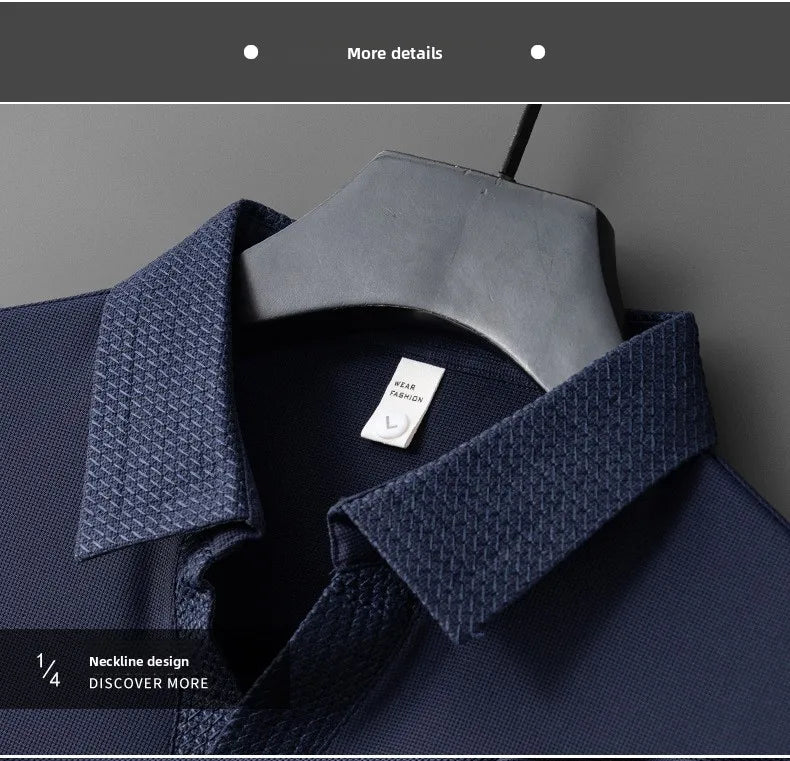 Collar V-neck Shirts for Men's