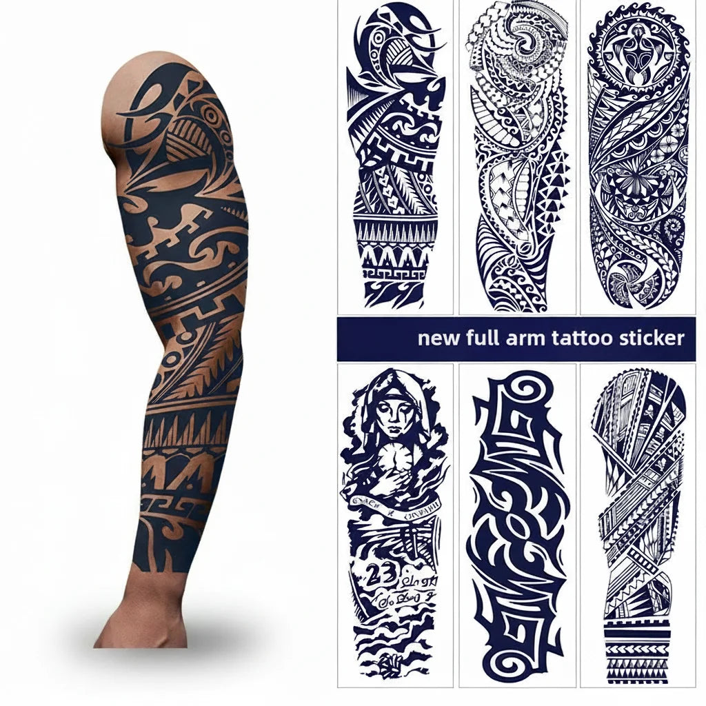 Full Arm Tattoo Sticker