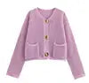 Autumn and Winter Knitted Sweater Jacket