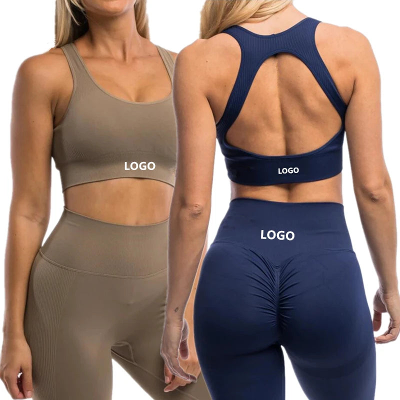 Women Yoga Set Gym Wear 2-PCS