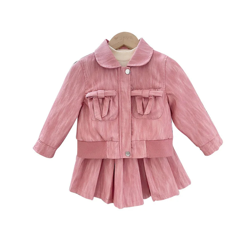Girls spring and autumn new style set