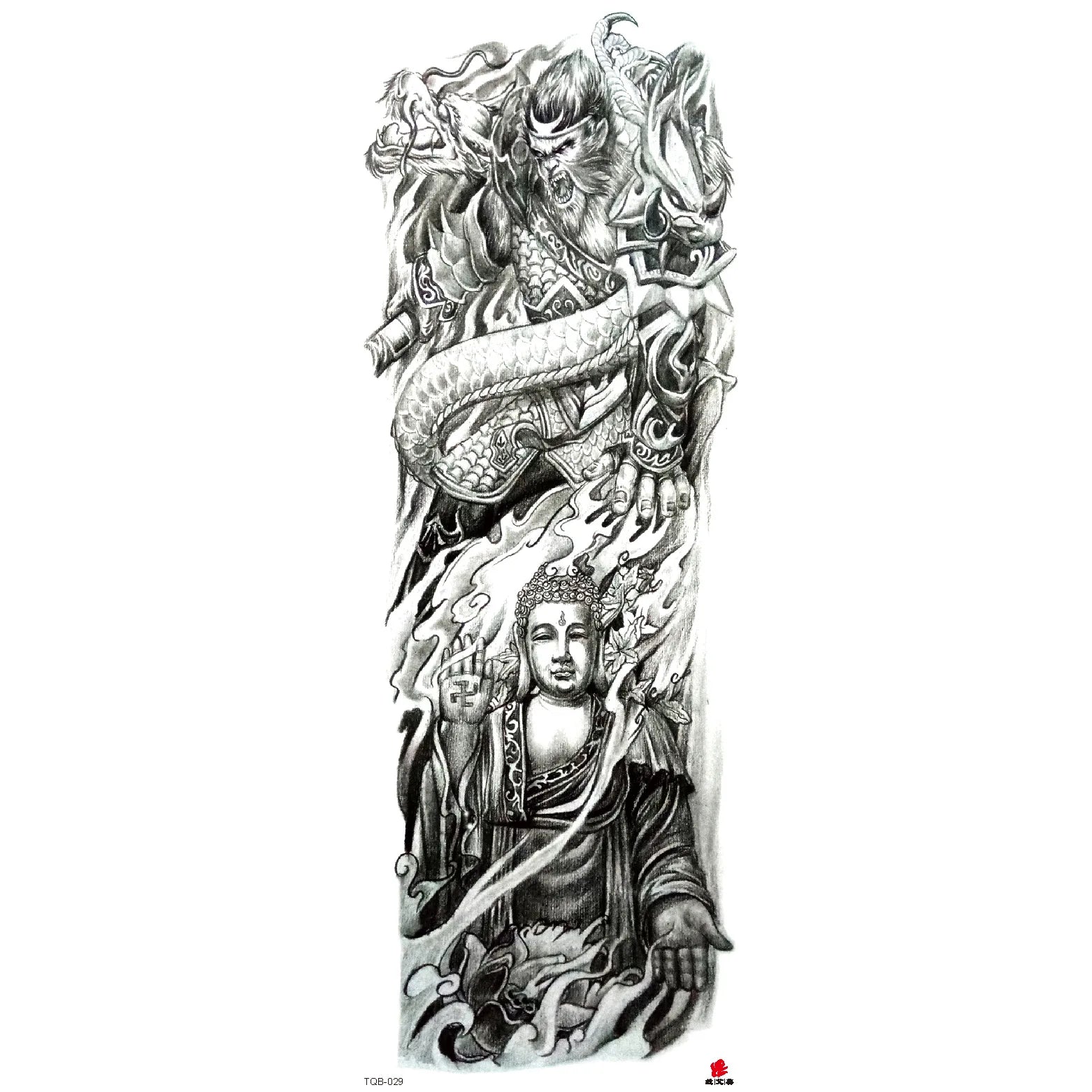 Wholesale& Custom Full Arm Temporary Sleeve Tattoos